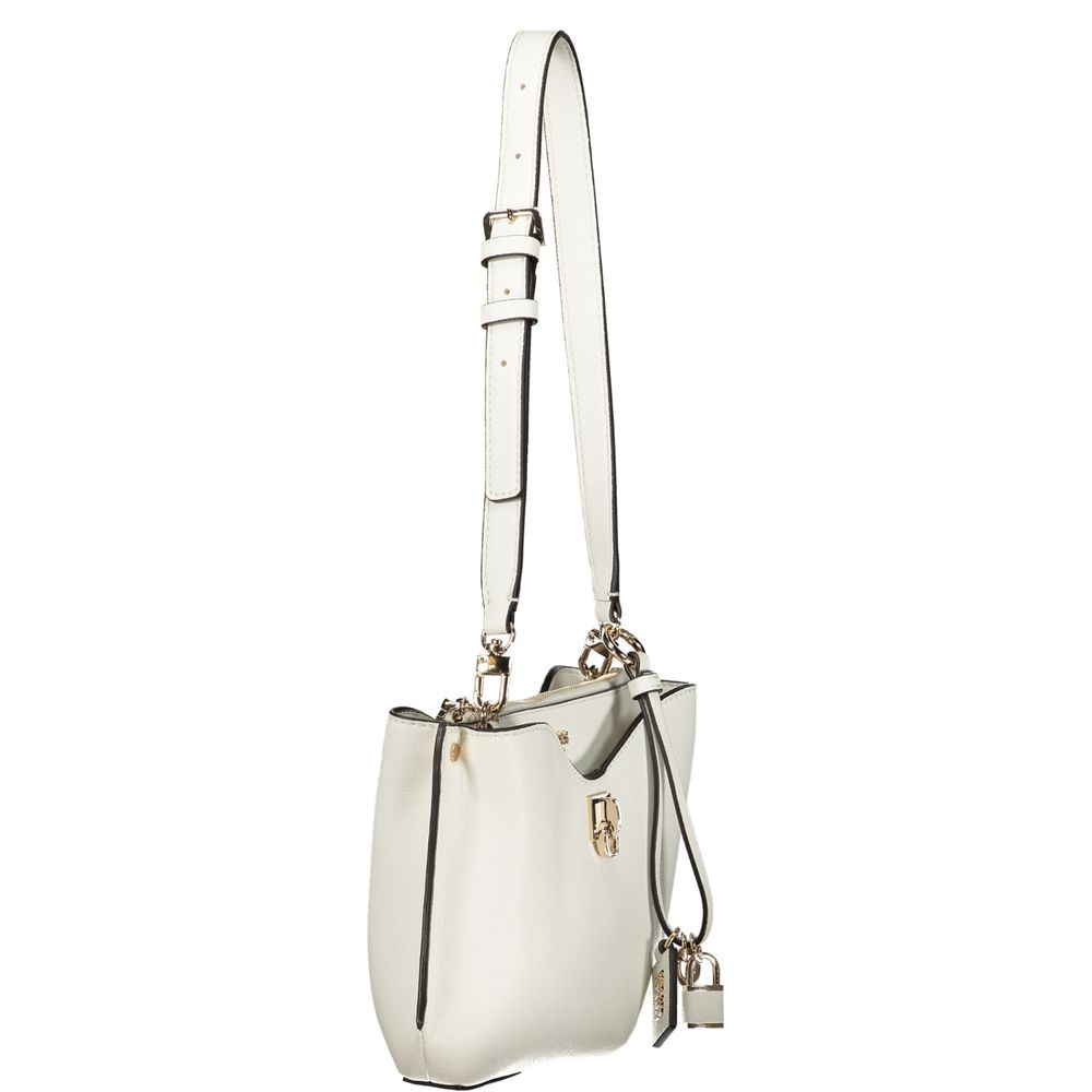 Guess Jeans White Polyurethane Women's Handbag