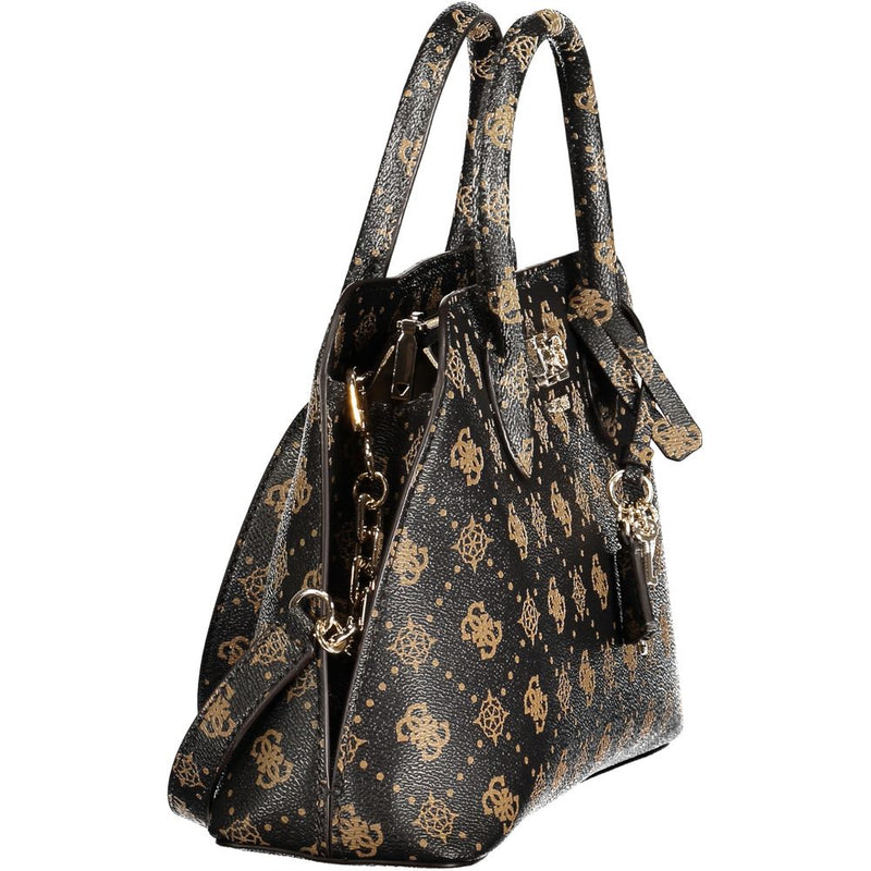 Guess Jeans Emelie Logo Bag - Marrone Handbag for Women