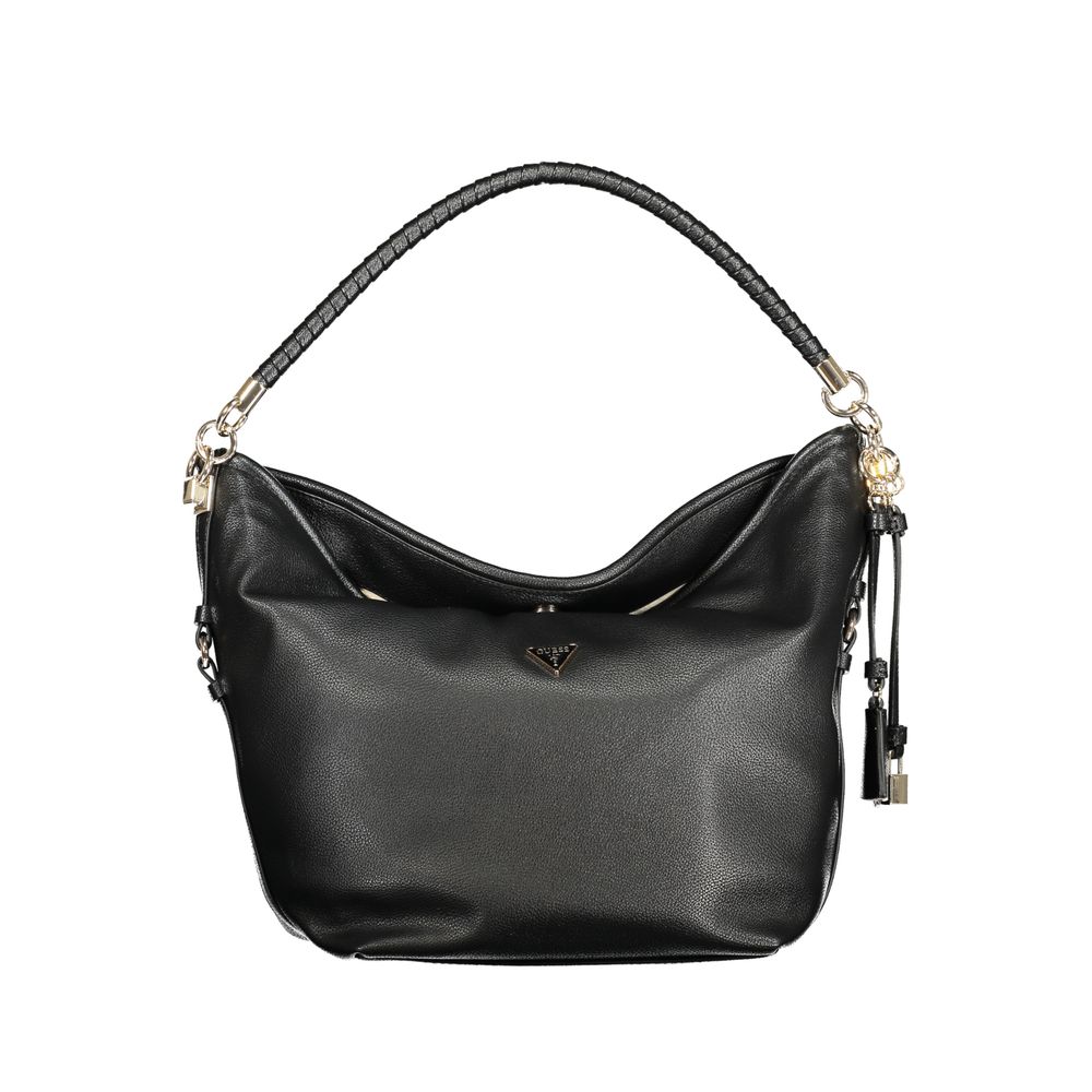 Guess Jeans Danya Nero Polyurethane Women Shoulder Bag
