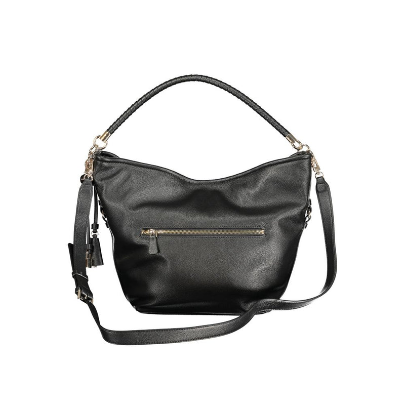 Guess Jeans Danya Nero Polyurethane Women Shoulder Bag
