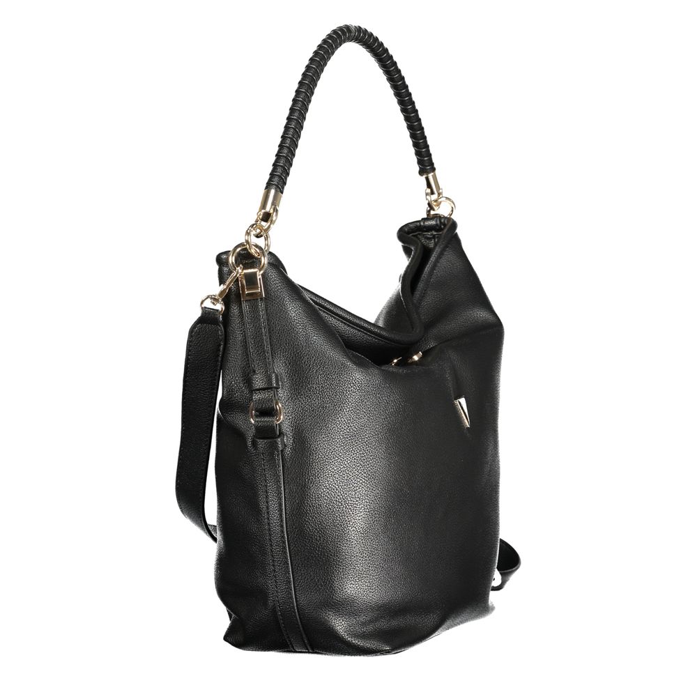 Guess Jeans Danya Nero Polyurethane Women Shoulder Bag