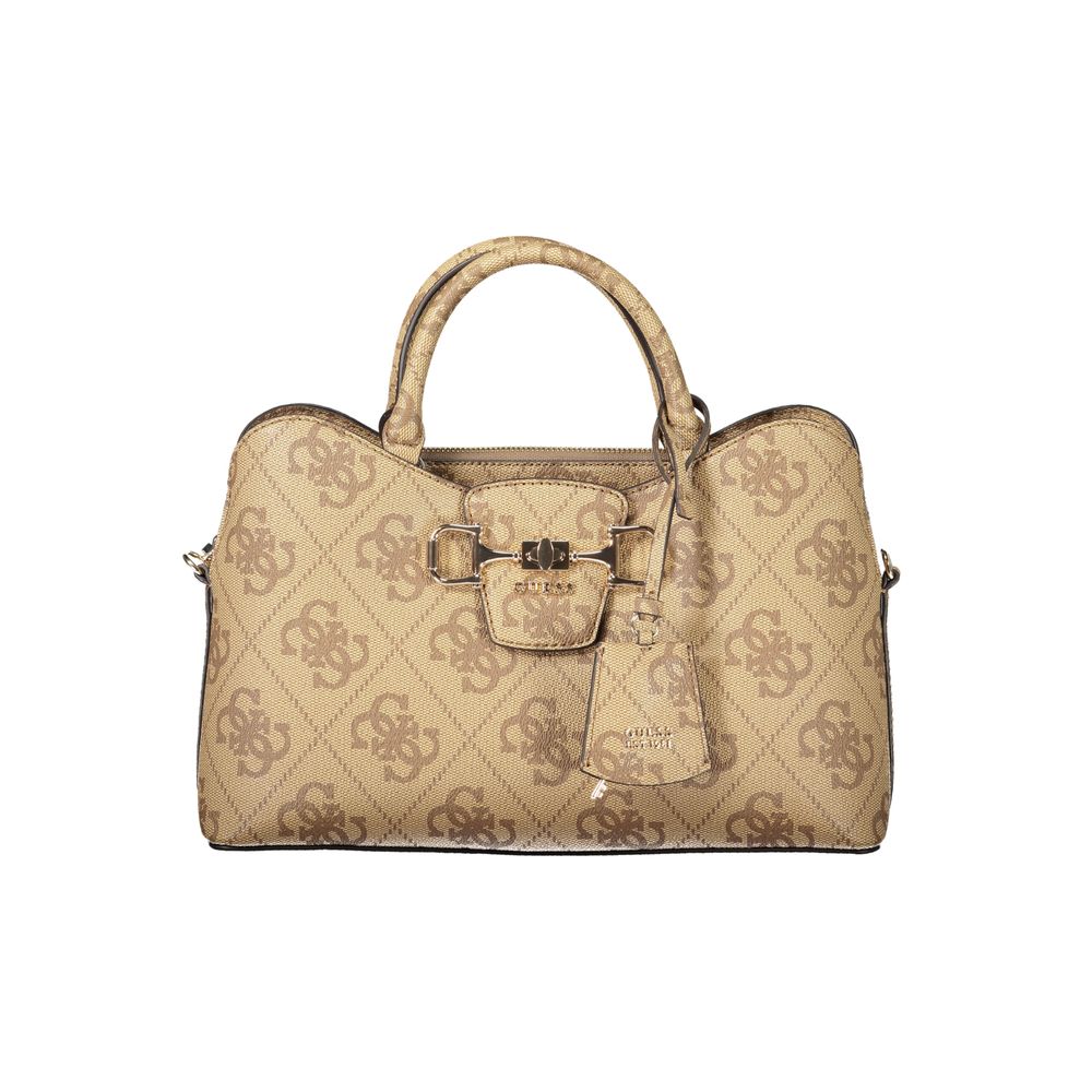 Guess Jeans Janie Logo Bag - Élégance Beige pour Femmes