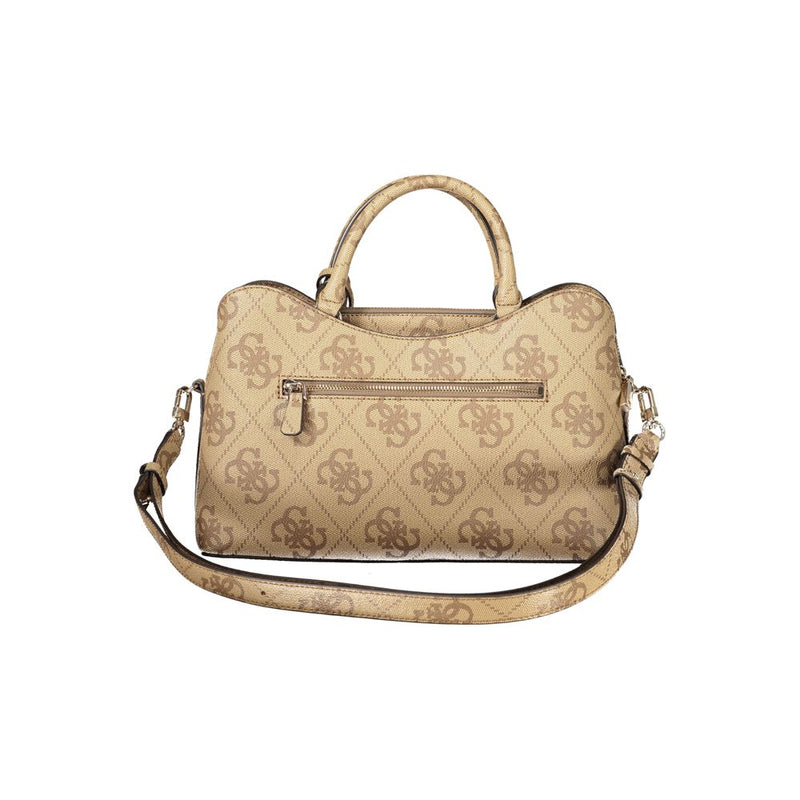 Guess Jeans Janie Logo Bag - Élégance Beige pour Femmes