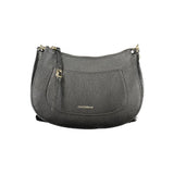 Coccinelle C-Easy Black Leather Handbag with Chain Strap