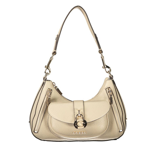 Guess Jeans Jessa Beige Polyurethane Women's Handbag