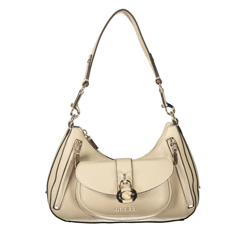 Guess Jeans Jessa Beige Polyurethane Women's Handbag