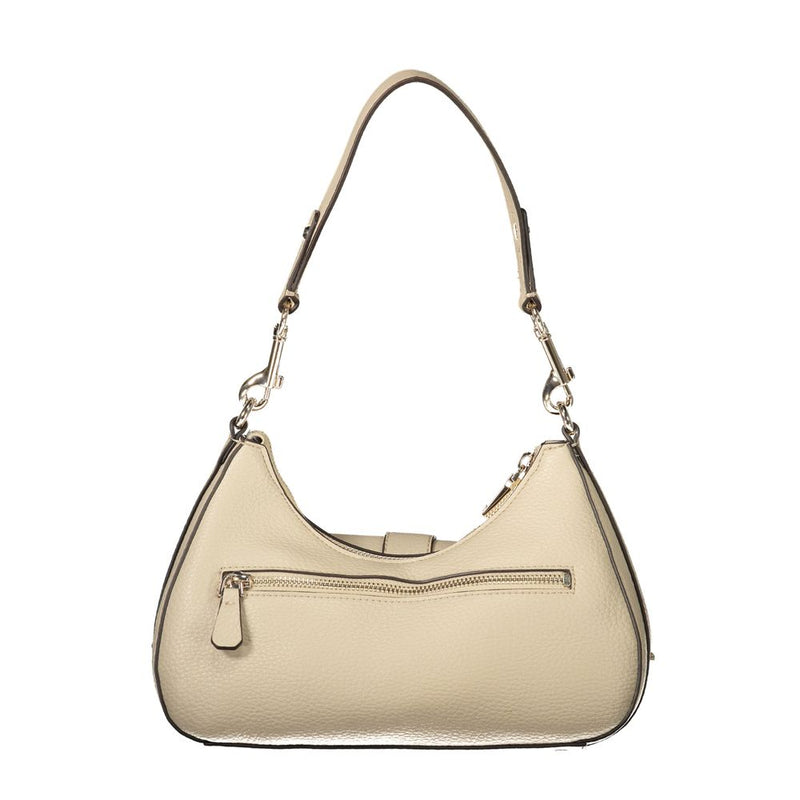 Guess Jeans Jessa Beige Polyurethane Women's Handbag