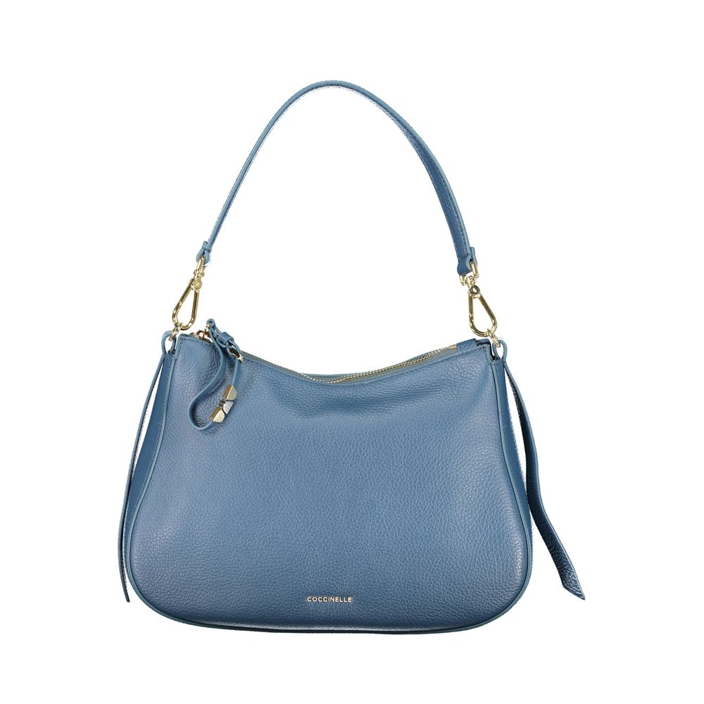 Coccinelle Nory Blue Leather Handbag - Stylish & Versatile