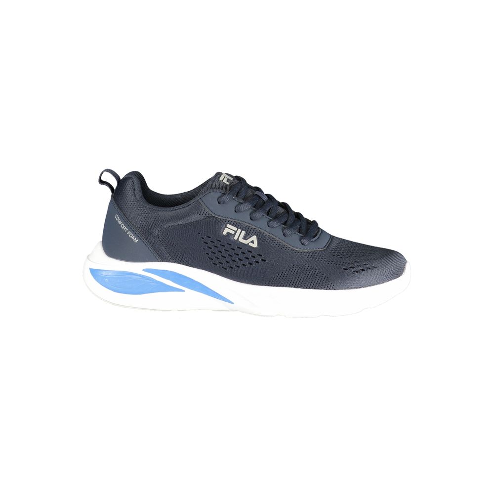Fila Blu Polyurethane Men's Sneaker - Stylish Comfort