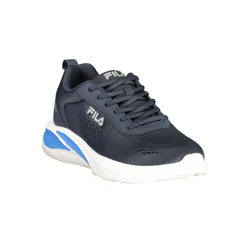 Fila Blu Polyurethane Men's Sneaker - Stylish Comfort
