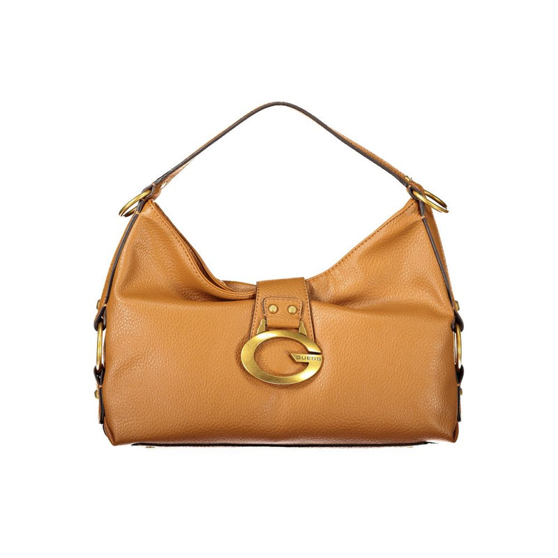 Sac à main Guess en polyuréthane marron pour femme