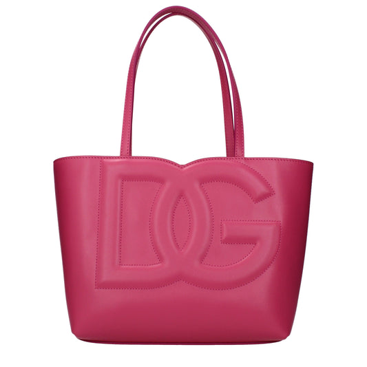 Dolce & Gabbana Pink Leather Handbag - Stylish & Chic
