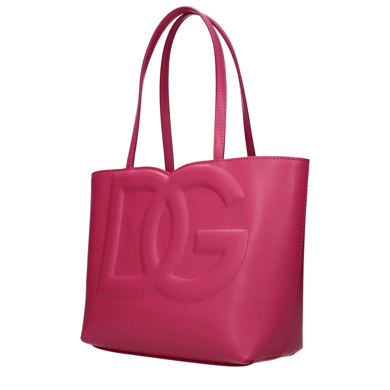 Dolce & Gabbana Pink Leather Handbag - Stylish & Elegant