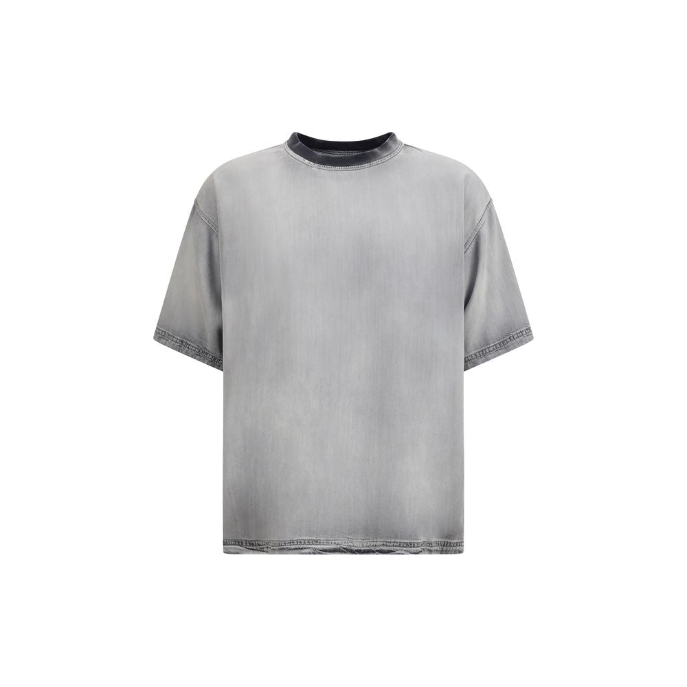 Diesel D-box-fsi Gray Cotton T-Shirt for Men