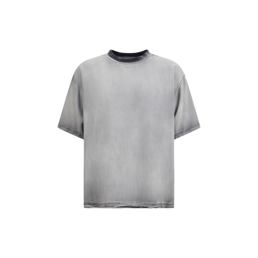 Diesel D-box-fsi Gray Cotton T-Shirt for Men