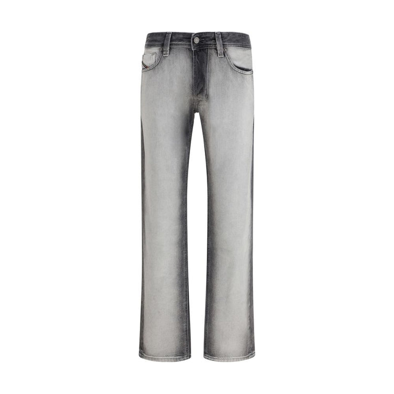 Diesel 1985 Larkee-FSI1 Gray Cotton Bootcut Jeans