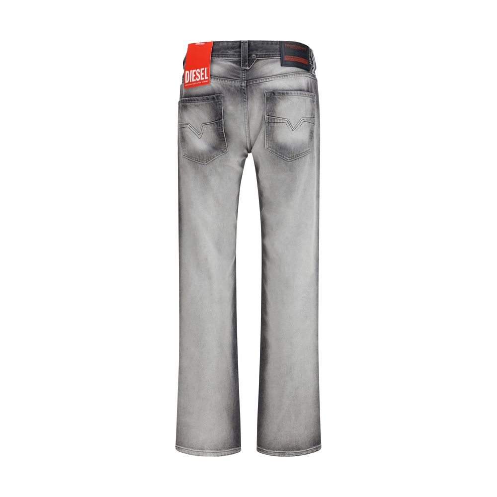 Diesel 1985 Larkee-FSI1 Gray Cotton Bootcut Jeans