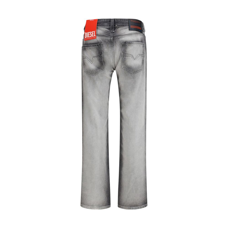 Diesel 1985 Larkee-FSI1 Gray Cotton Bootcut Jeans