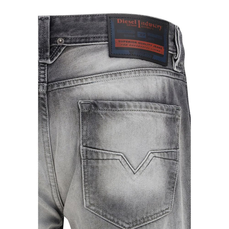 Diesel 1985 Larkee-FSI1 Gray Cotton Bootcut Jeans