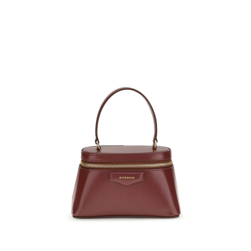 Sac à main Givenchy Bos Taurus en cuir de veau bordeaux