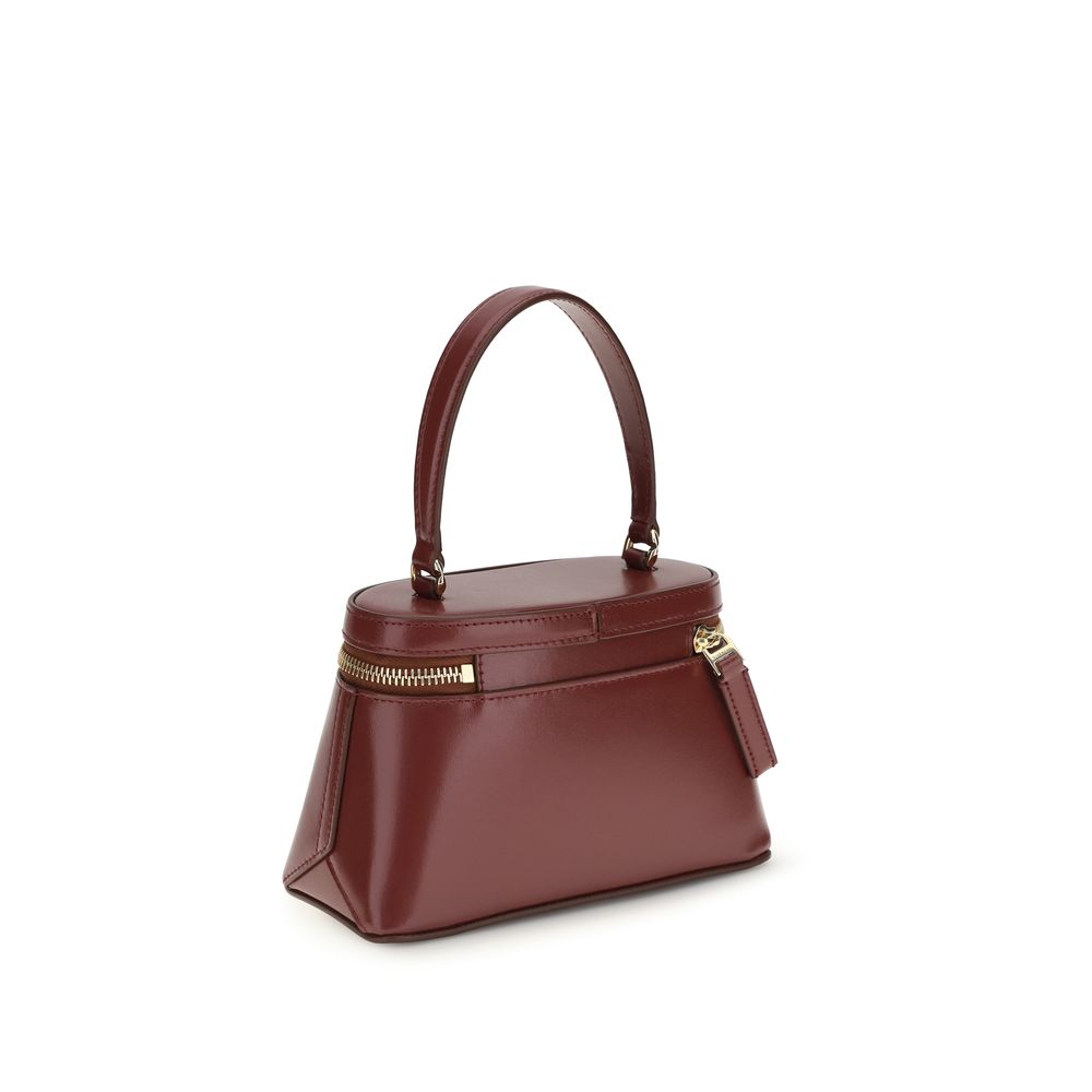 Sac à main Givenchy Bos Taurus en cuir de veau bordeaux