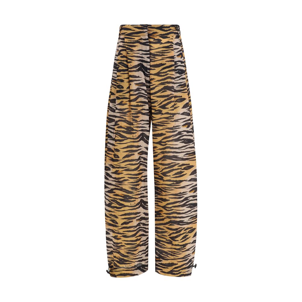 PINKO Pantalon en coton multicolore
