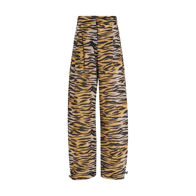 PINKO Pantalon en coton multicolore