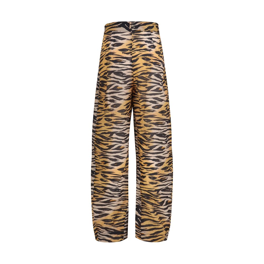 PINKO Pantalon en coton multicolore