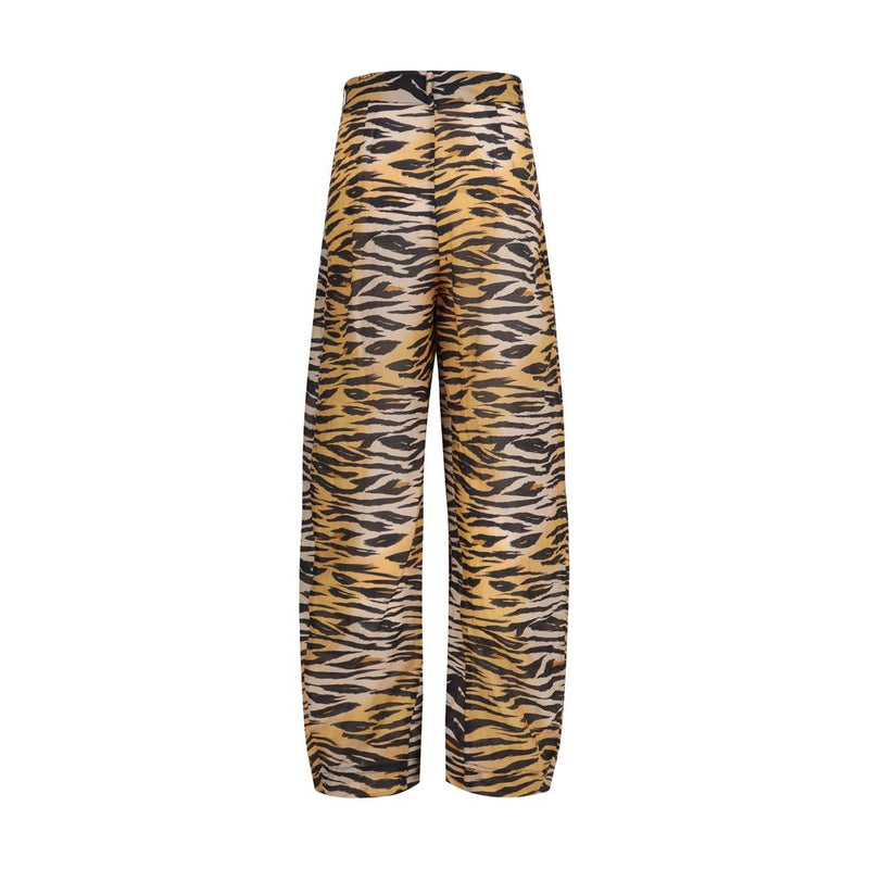 PINKO Pantalon en coton multicolore