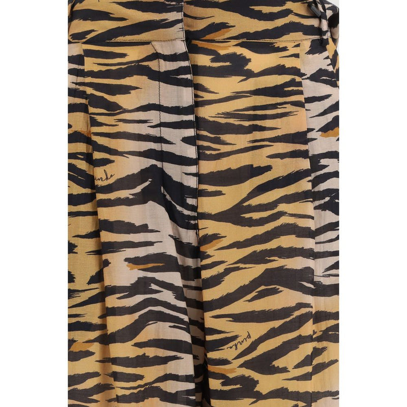 PINKO Pantalon en coton multicolore