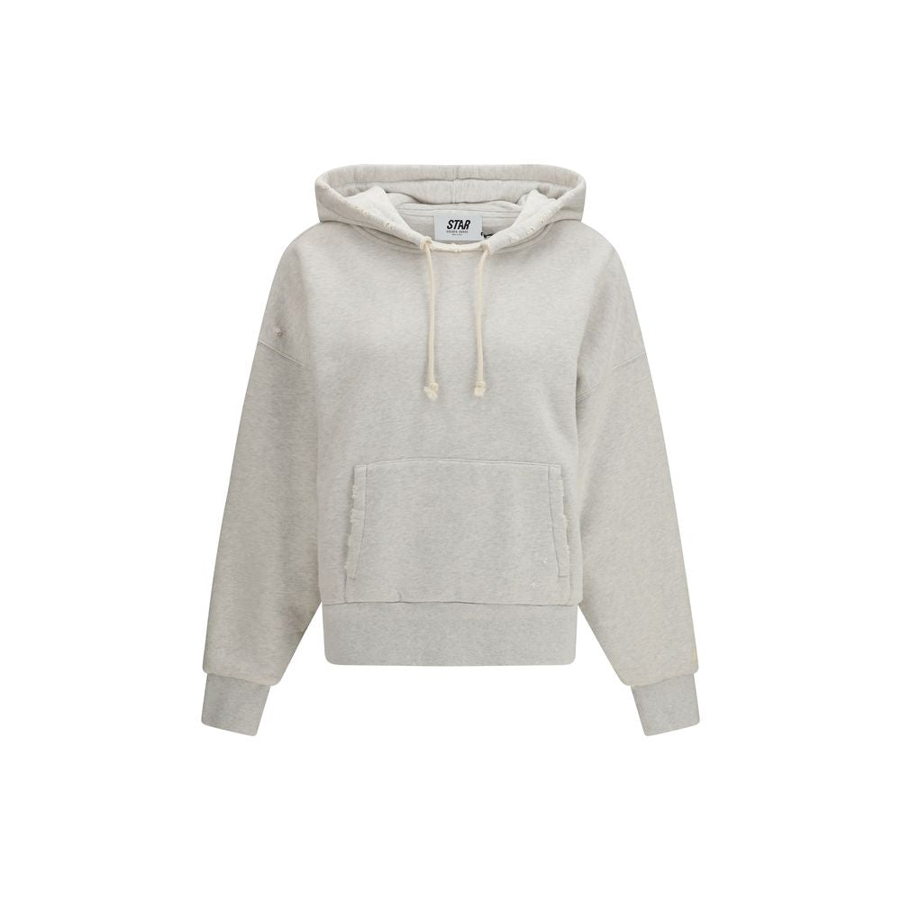 Golden Goose Gray Cotton Sweatshirt - Star Collection