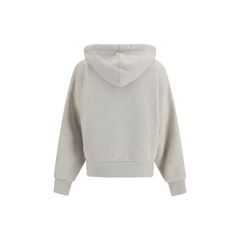 Golden Goose Gray Cotton Sweatshirt - Star Collection