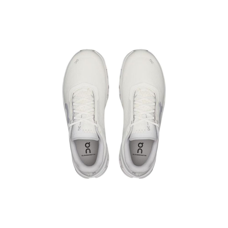 On Running White Recycled Polyester Athletic Sneakers