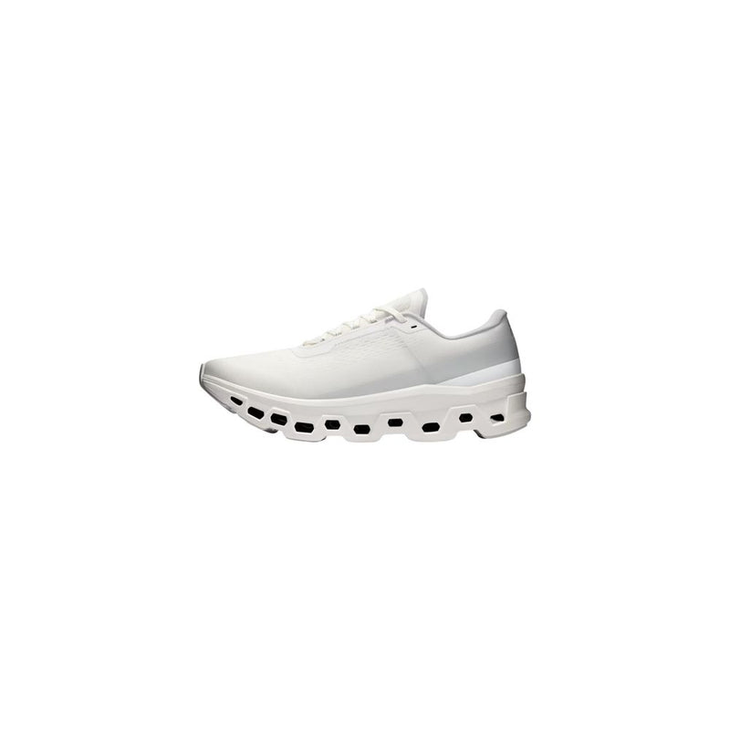 On Running White Recycled Polyester Athletic Sneakers