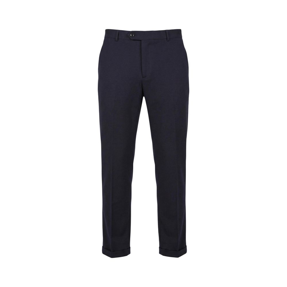 Mulish Blue Cotton Two-Piece Suit ABS110 LEOPARDI