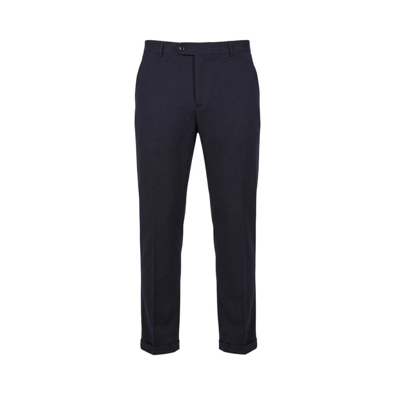 Mulish Blue Cotton Two-Piece Suit ABS110 LEOPARDI for Men