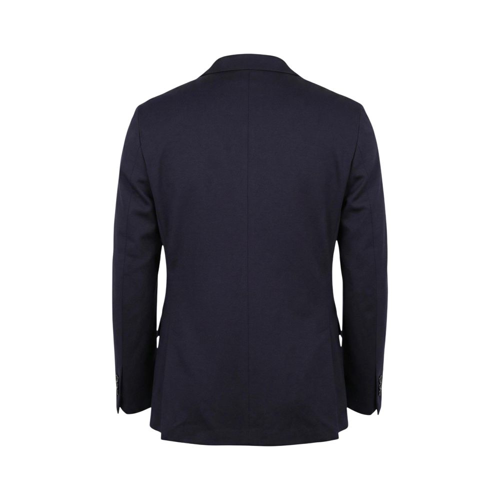Mulish Blue Cotton Two-Piece Suit ABS110 LEOPARDI