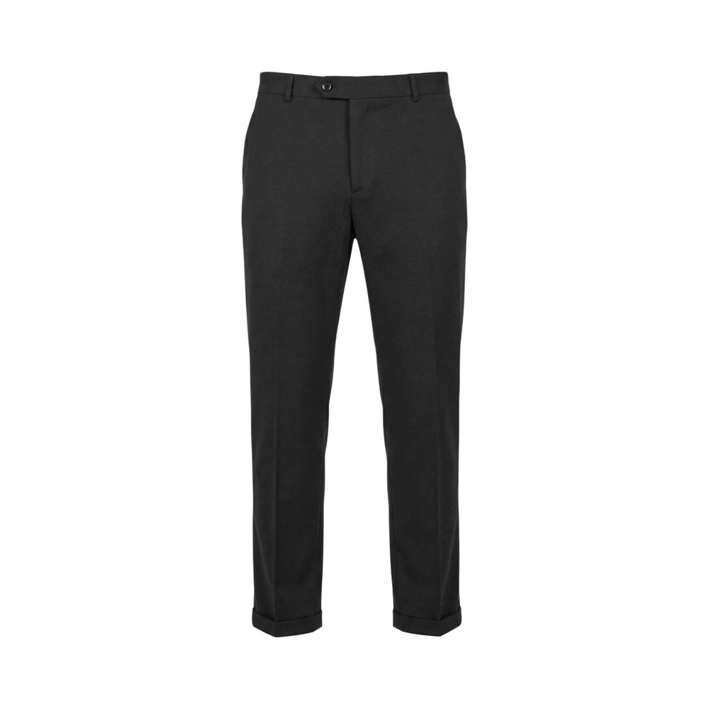 Mulish Black Cotton Two-Piece Suit - ABS110 LEOPARDI