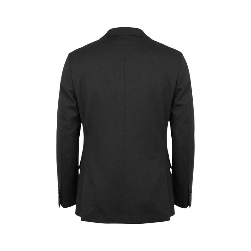 Mulish Black Cotton Two-Piece Suit ABS110 LEOPARDI