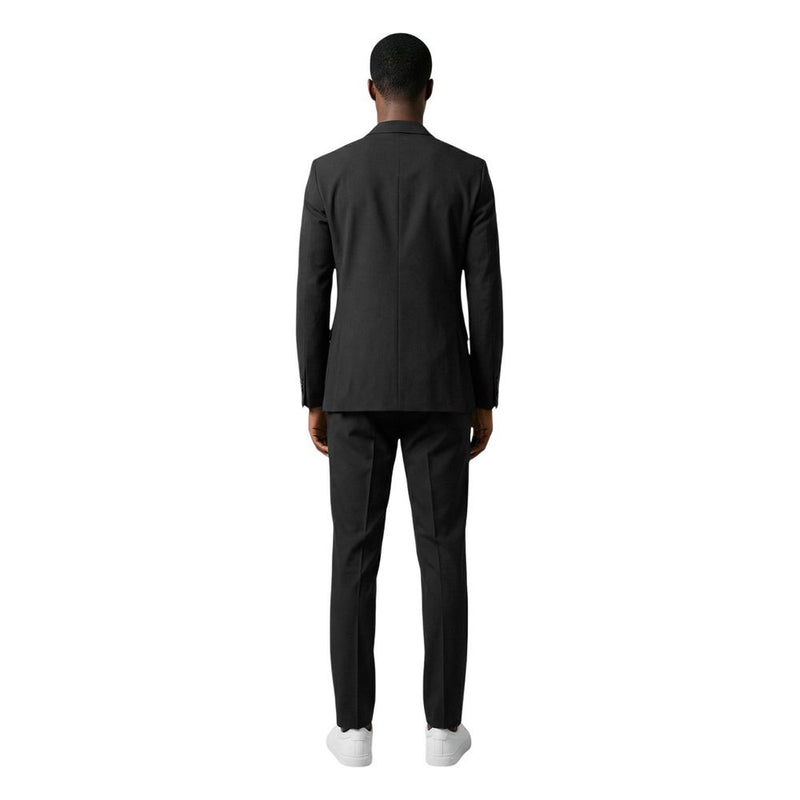 Mulish Black Polyester Three-Piece Suit - AB-213 3P MONETRASO