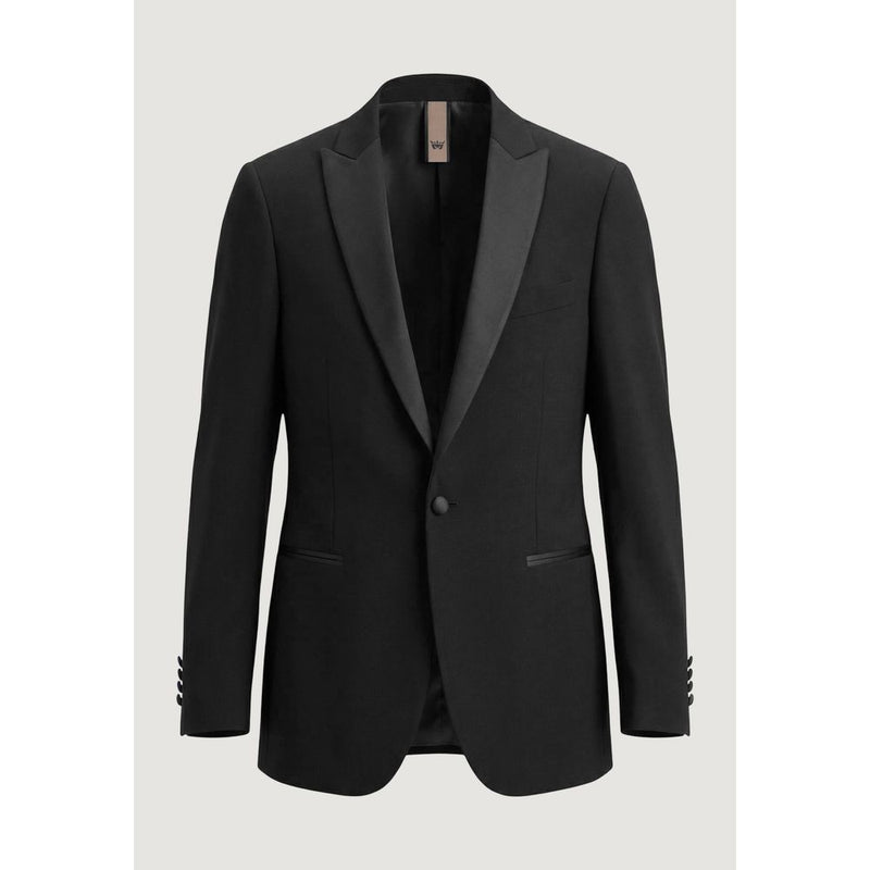 Mulish Black Polyester Three-Piece Suit - AB-213 3P MONETRASO