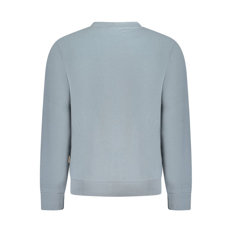 Napapijri Gray Cotton Men Sweater - Comfortable & Stylish