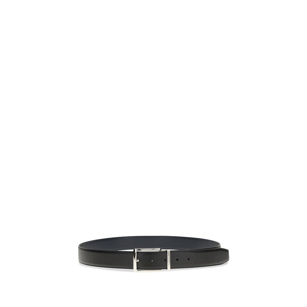 Ceinture Ferragamo Bos Taurus Regular en cuir de veau bleu