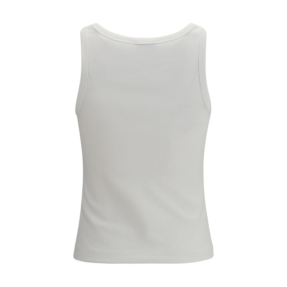 Kenzo Boke Flower 2.0 White Cotton Tank Top for Women