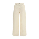 Golden Goose Bicolor Cotton Relaxed Fit Jeans for Women
