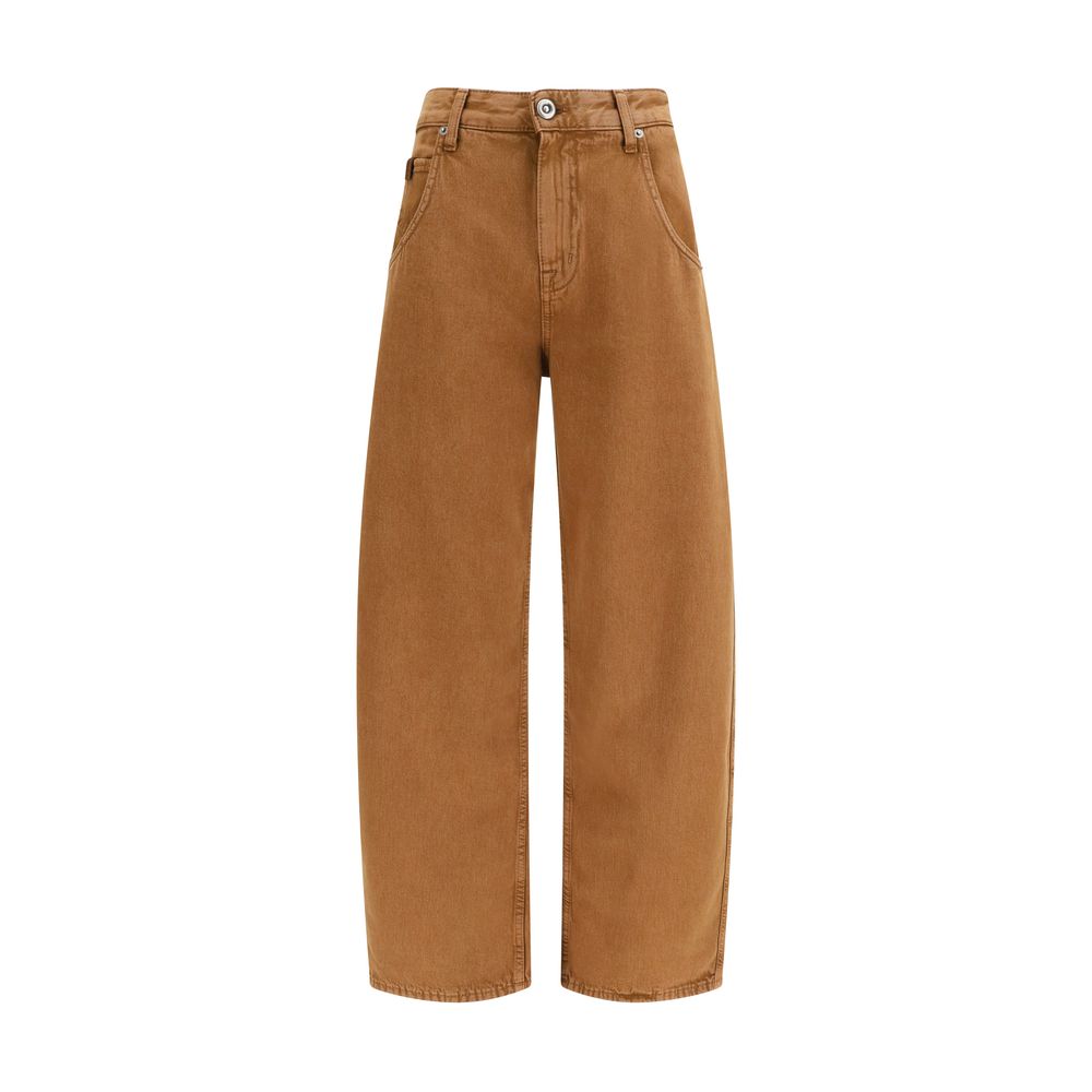 Jacob Cohen Brown Cotton Relaxed Fit Jeans - Women