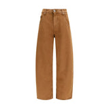 Jacob Cohen Brown Cotton Relaxed Fit Jeans - Women