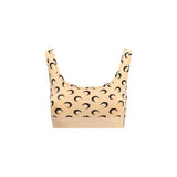 Soutien-gorge de sport Marine Serre en polyamide beige