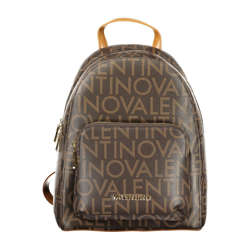 Mario Valentino Marrone Poliuretano Sac à Dos Femme