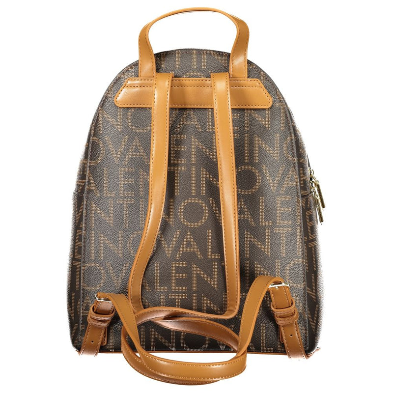 Mario Valentino Marrone Poliuretano Sac à Dos Femme